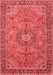 Medallion Red Traditional Area Rugs