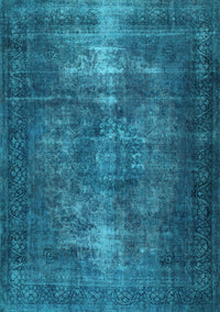 Persian Light Blue Traditional Rug, tr3222lblu