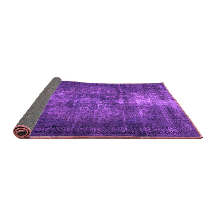 Sideview of Persian Purple Traditional Rug, tr3222pur