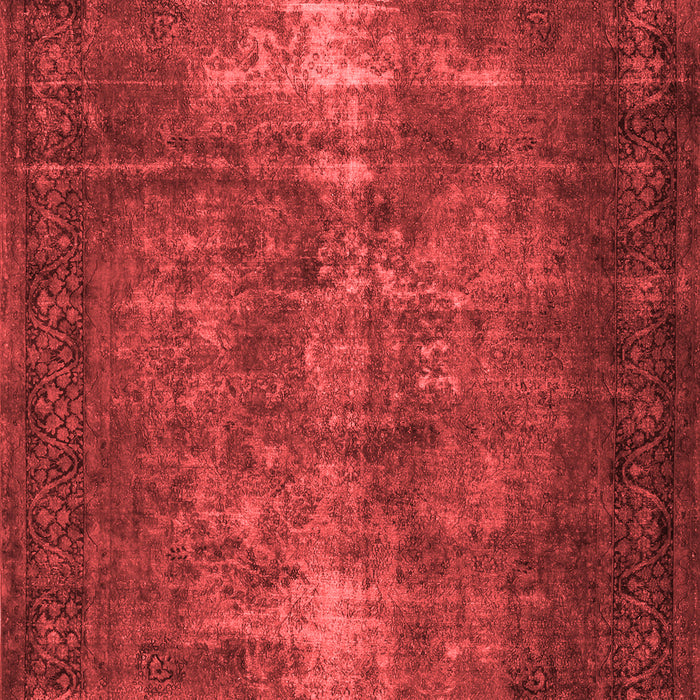 Machine Washable Persian Red Traditional Rug, wshtr3222red