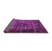 Sideview of Persian Purple Traditional Rug, tr3223pur