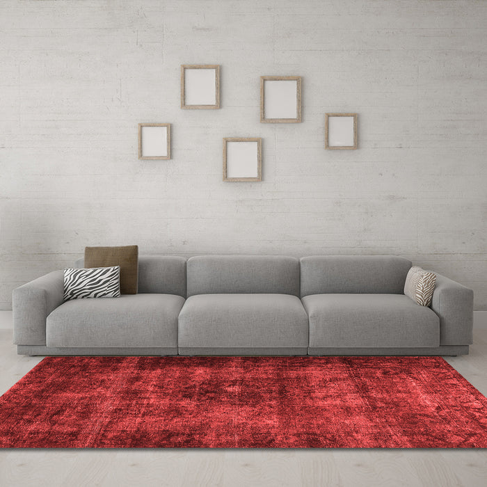 Traditional Red Washable Rugs