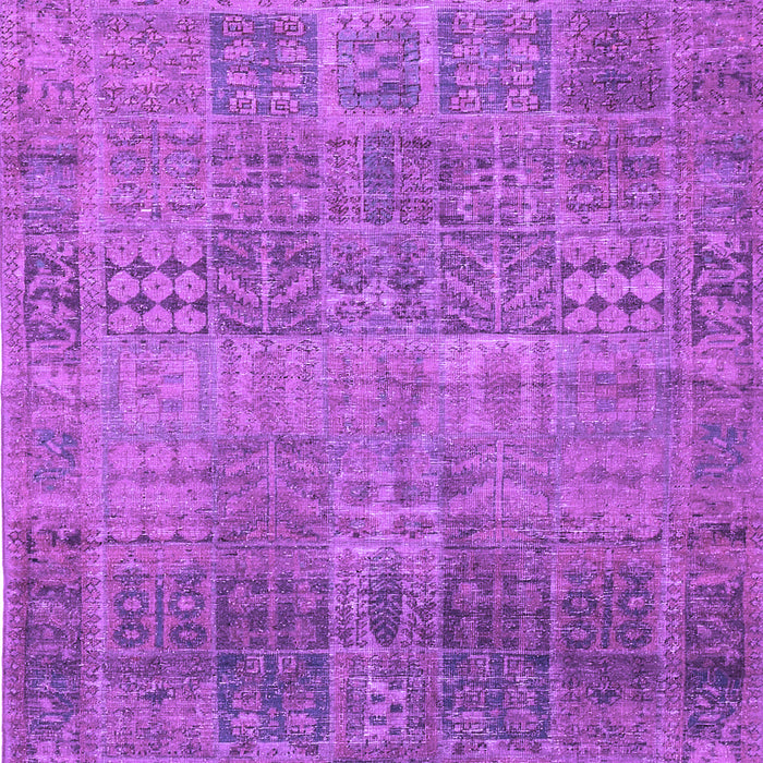 Machine Washable Persian Purple Traditional Area Rugs, wshtr3224pur