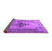 Sideview of Persian Purple Traditional Rug, tr3225pur