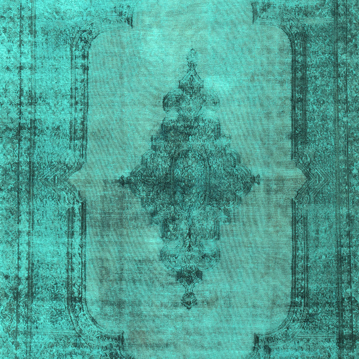 Machine Washable Persian Turquoise Traditional Area Rugs, wshtr3225turq