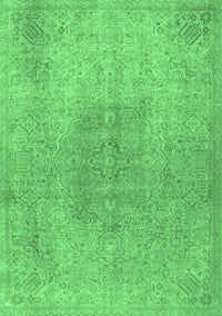 Persian Emerald Green Traditional Rug, tr3226emgrn