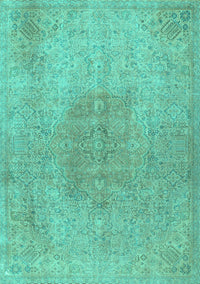 Persian Turquoise Traditional Rug, tr3226turq