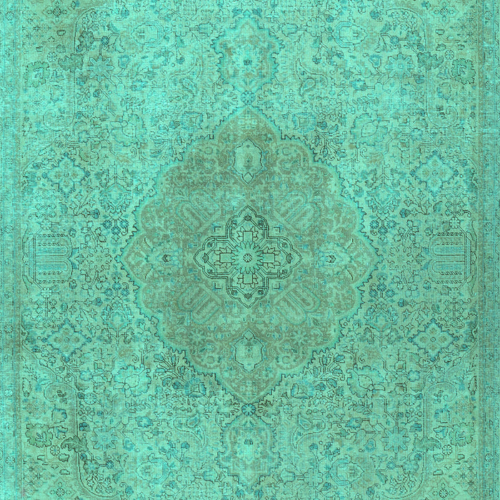 Machine Washable Persian Turquoise Traditional Area Rugs, wshtr3226turq