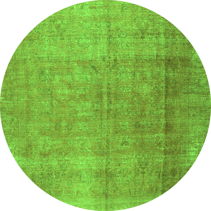 Machine Washable Persian Green Traditional Area Rugs, wshtr3227grn