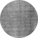 Square Persian Gray Traditional Rug, tr3227gry