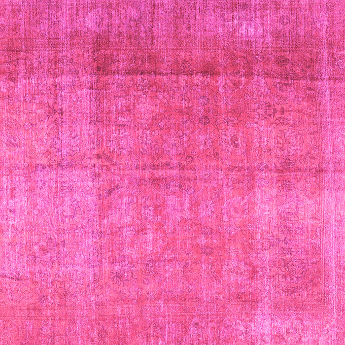 Square Persian Pink Traditional Rug, tr3227pnk