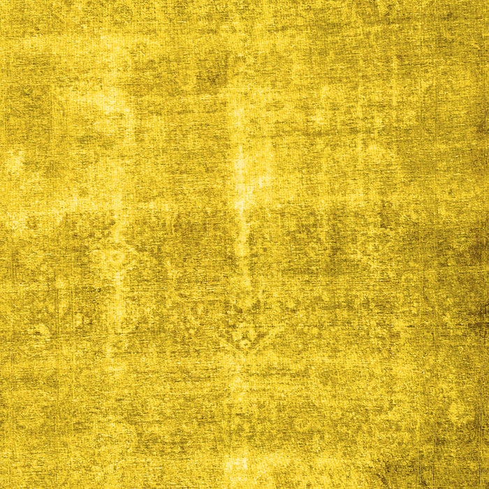 Machine Washable Persian Yellow Traditional Rug, wshtr3228yw