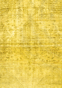 Persian Yellow Traditional Rug, tr3229yw