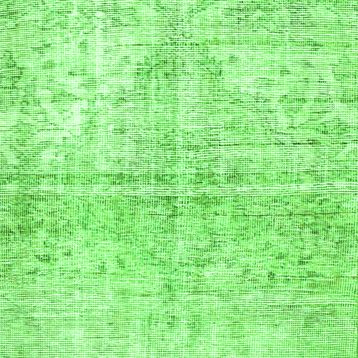 Serging Thickness of Machine Washable Persian Green Traditional Area Rugs, wshtr3229grn