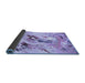 Sideview of Animal Blue Traditional Rug, tr3230blu