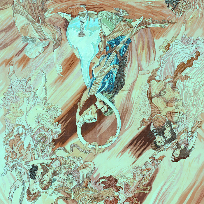 Machine Washable Animal Light Blue Traditional Rug, wshtr3230lblu