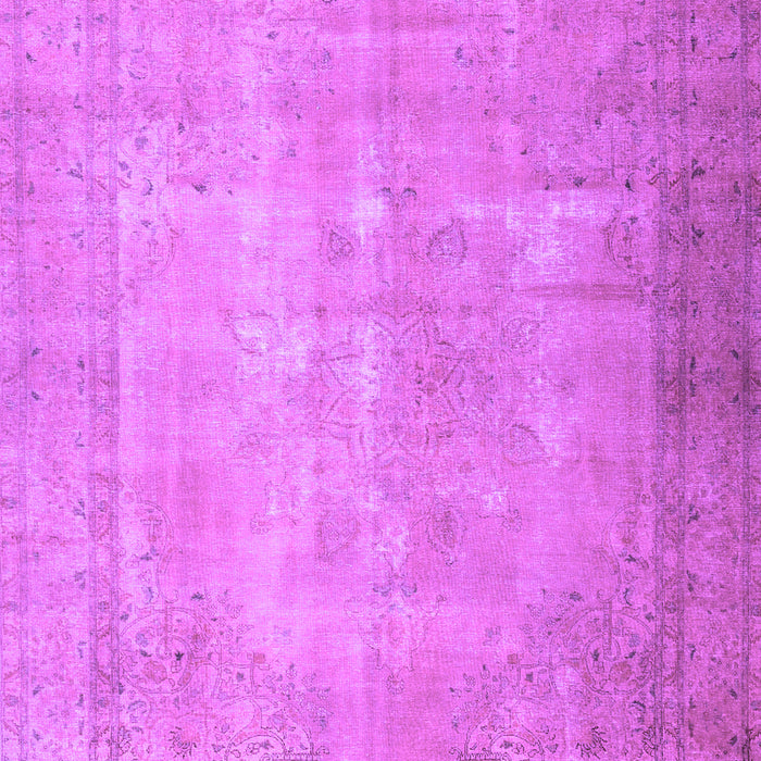 Machine Washable Persian Purple Traditional Area Rugs, wshtr3231pur