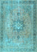 Persian Light Blue Traditional Rug, tr3232lblu