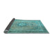 Sideview of Persian Light Blue Traditional Rug, tr3232lblu