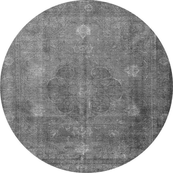 Machine Washable Persian Gray Traditional Rug, wshtr3233gry