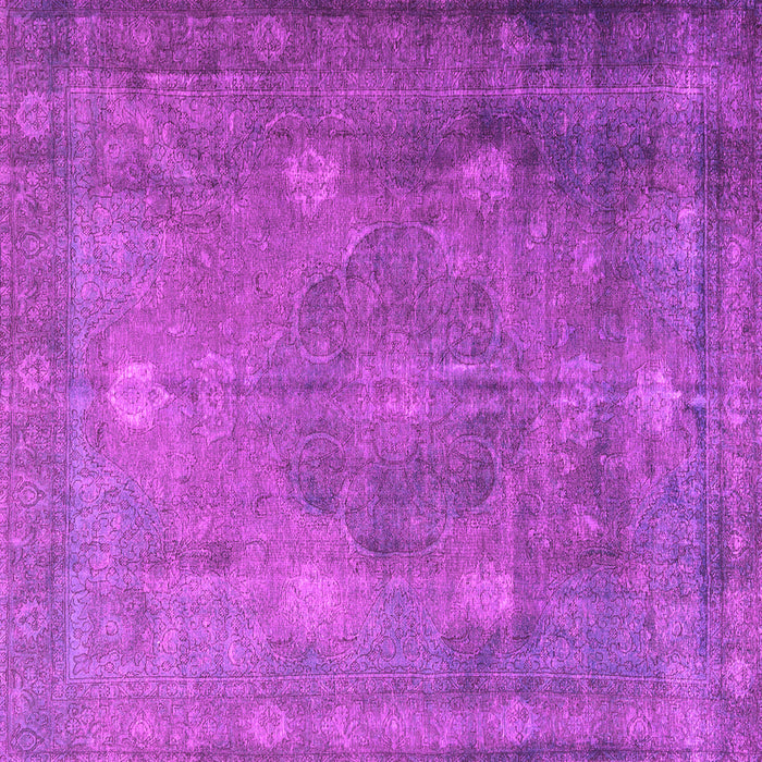 Square Persian Pink Traditional Rug, tr3233pnk