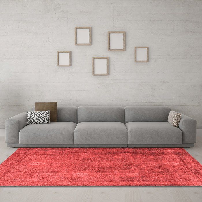 Traditional Red Washable Rugs