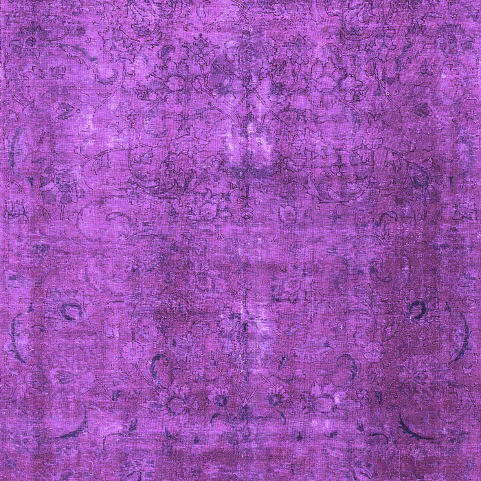 Machine Washable Persian Purple Traditional Area Rugs, wshtr3234pur