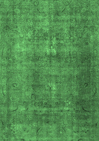 Persian Emerald Green Traditional Rug, tr3234emgrn