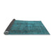 Sideview of Persian Light Blue Traditional Rug, tr3234lblu