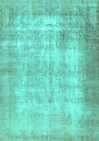 Persian Turquoise Traditional Rug, tr3235turq