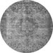 Machine Washable Persian Gray Traditional Rug, wshtr3236gry