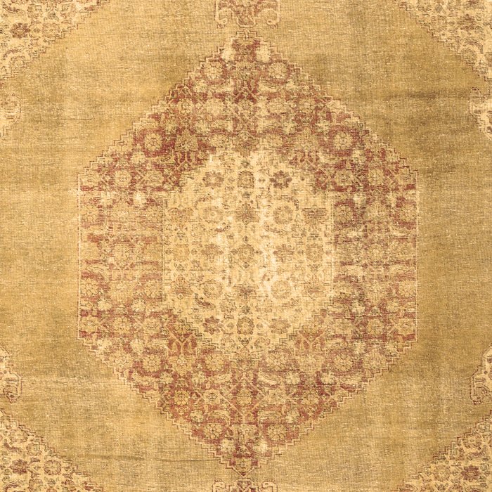 Machine Washable Persian Brown Traditional Rug, wshtr3237brn