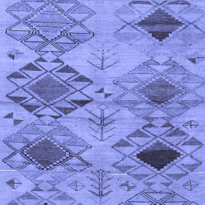 Machine Washable Persian Blue Traditional Rug, wshtr3238blu