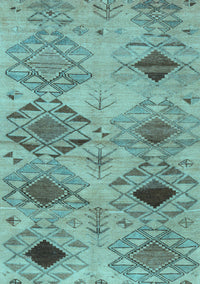 Persian Light Blue Traditional Rug, tr3238lblu