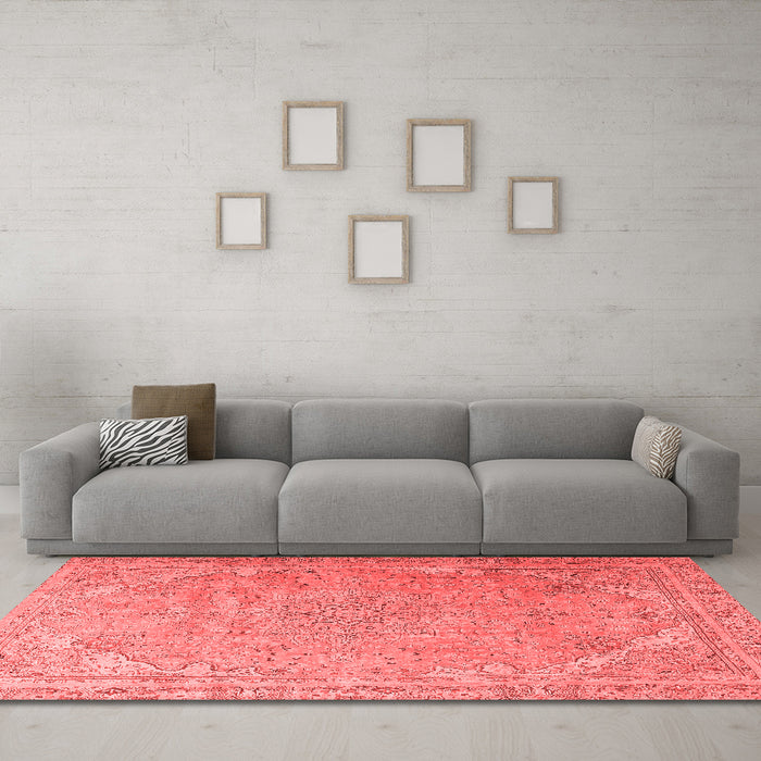 Traditional Red Washable Rugs
