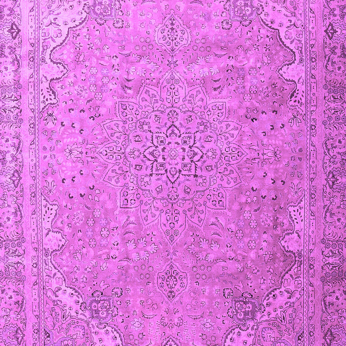 Machine Washable Persian Purple Traditional Area Rugs, wshtr3239pur