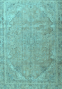 Persian Light Blue Traditional Rug, tr3239lblu