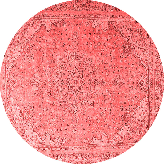 Machine Washable Persian Red Traditional Rug, wshtr3239red