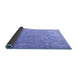 Sideview of Persian Blue Traditional Rug, tr3239blu