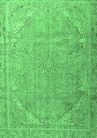 Persian Emerald Green Traditional Rug, tr3239emgrn