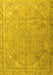 Persian Yellow Traditional Rug, tr3239yw