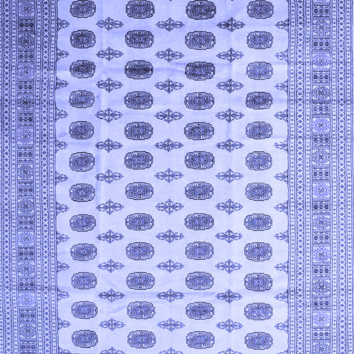 Southwestern Blue Country Rug, tr323blu