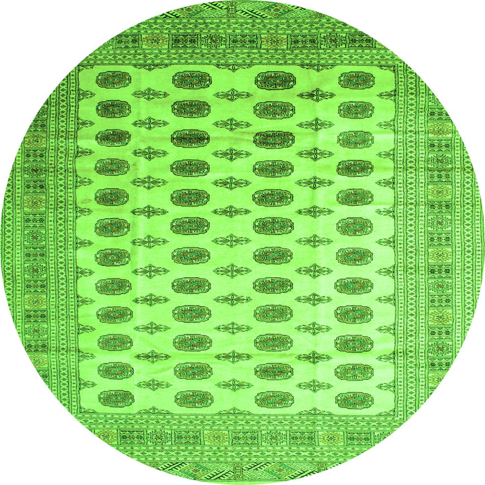 Square Southwestern Green Country Rug, tr323grn