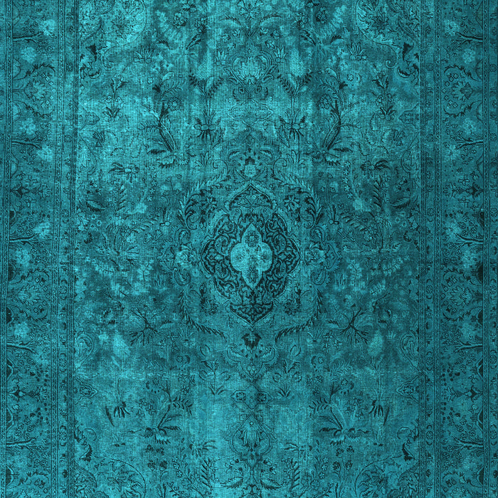 Machine Washable Persian Light Blue Traditional Rug, wshtr3240lblu