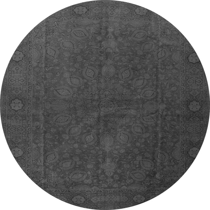 Square Persian Gray Traditional Rug, tr3241gry