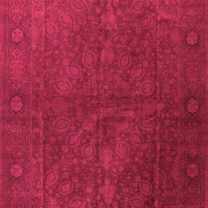 Machine Washable Persian Pink Traditional Rug, wshtr3241pnk