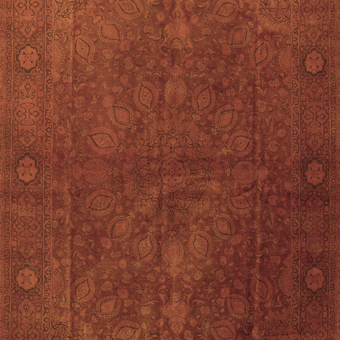 Machine Washable Persian Brown Traditional Rug, wshtr3241brn