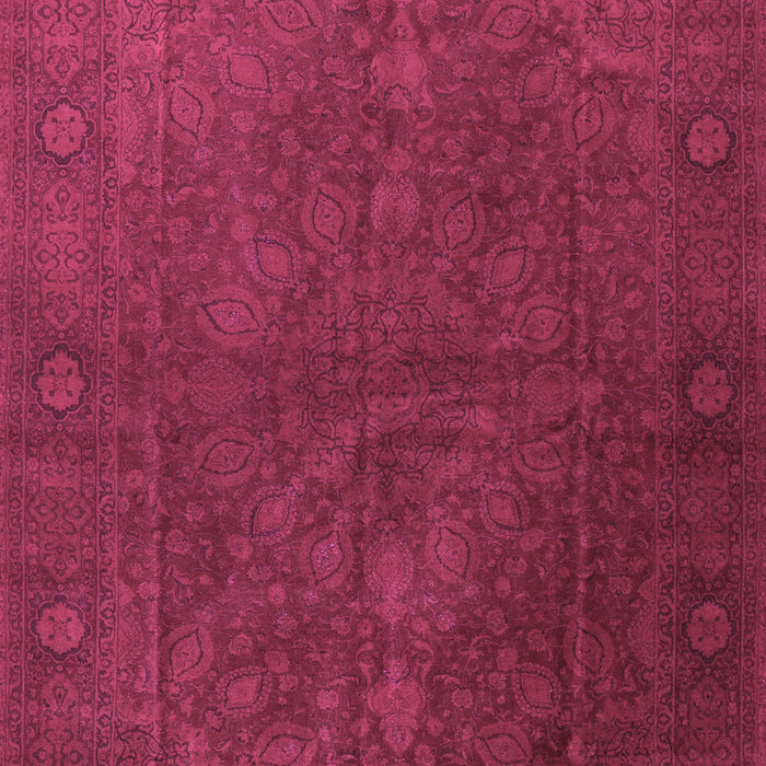 Machine Washable Persian Purple Traditional Area Rugs, wshtr3241pur