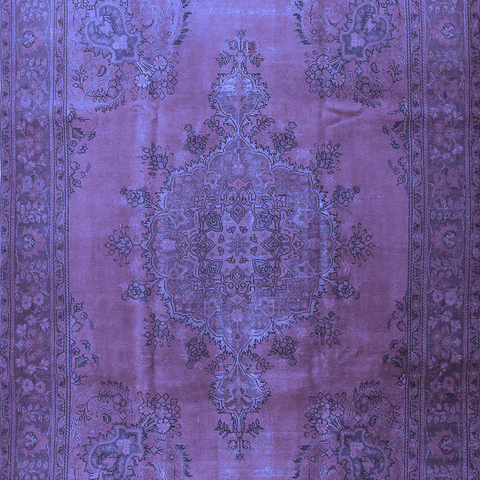 Machine Washable Persian Blue Traditional Rug, wshtr3242blu