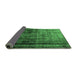 Sideview of Persian Emerald Green Traditional Rug, tr3243emgrn